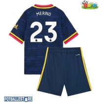 Arsenal Mikel Merino #23 Bortedraktsett Barn 2026-27 Kortermet (+ Korte bukser)